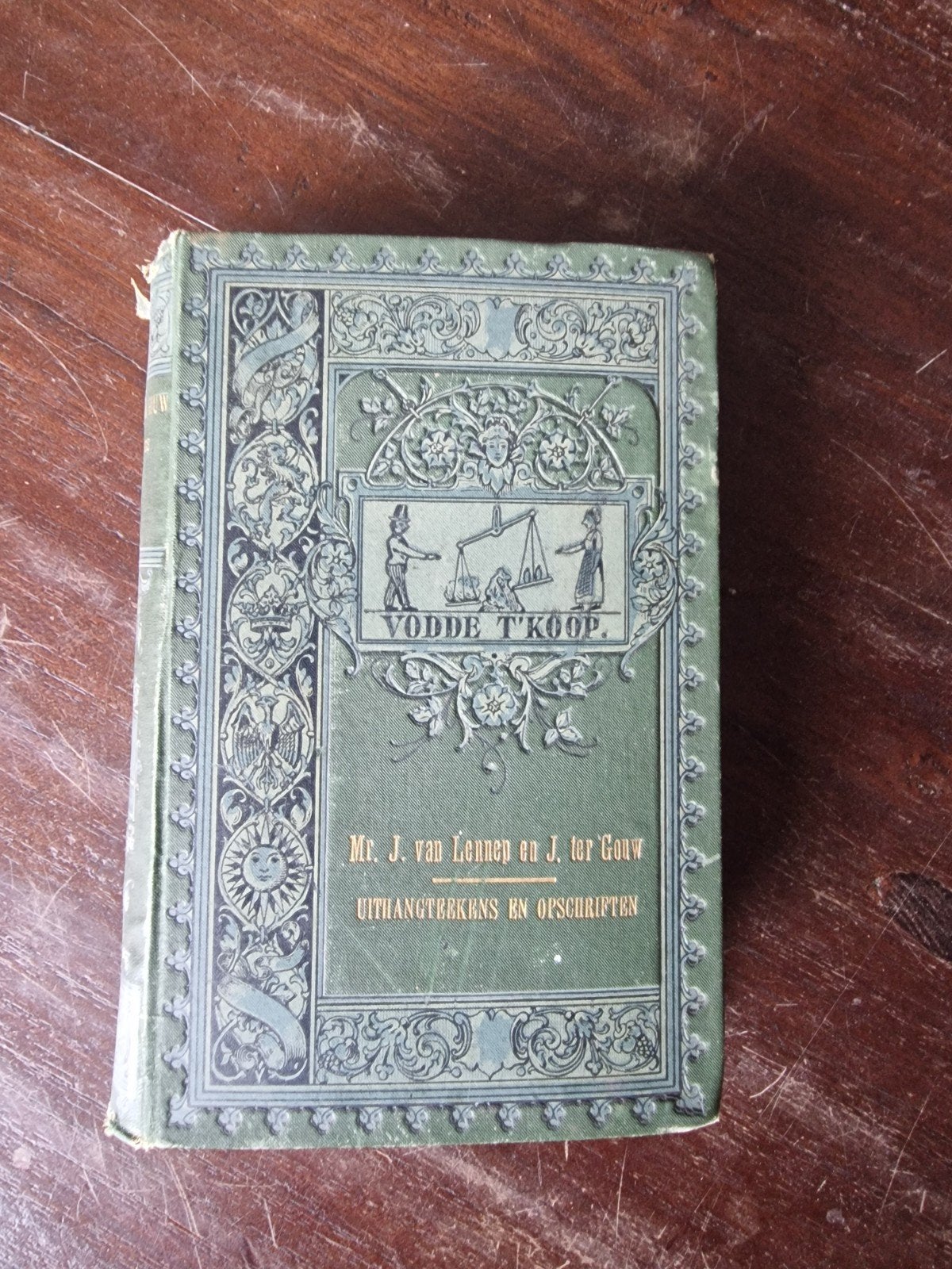 De Uithangteekens - J. van Lennep & J. ter Gouw (1868), Antiek en Kunst, Ophalen of Verzenden, J. van Lennep & J. ter Gouw