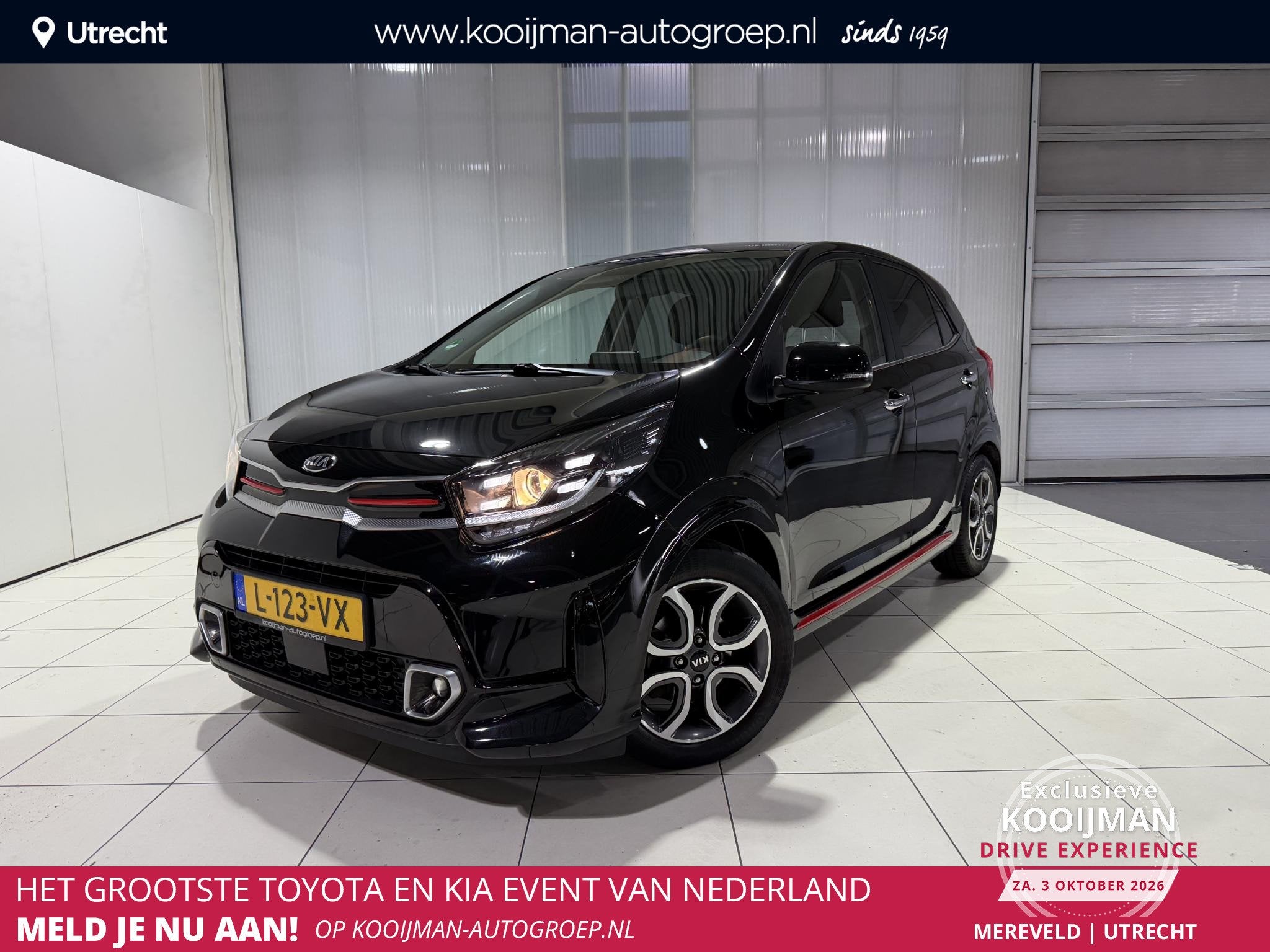 Kia Picanto 1.0 DPi GT-Line Apple Carplay/Android Auto, Navi