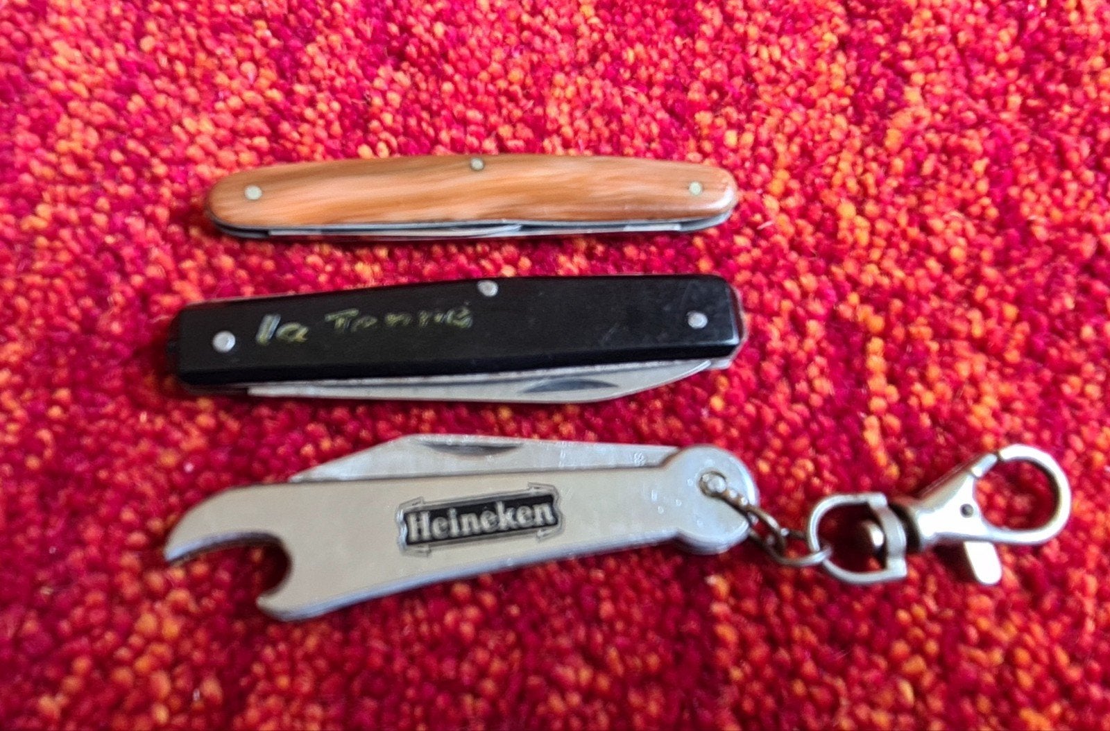 Diverse verzameling zakmessen, waaronder vintage exemplaren, Ophalen of Verzenden