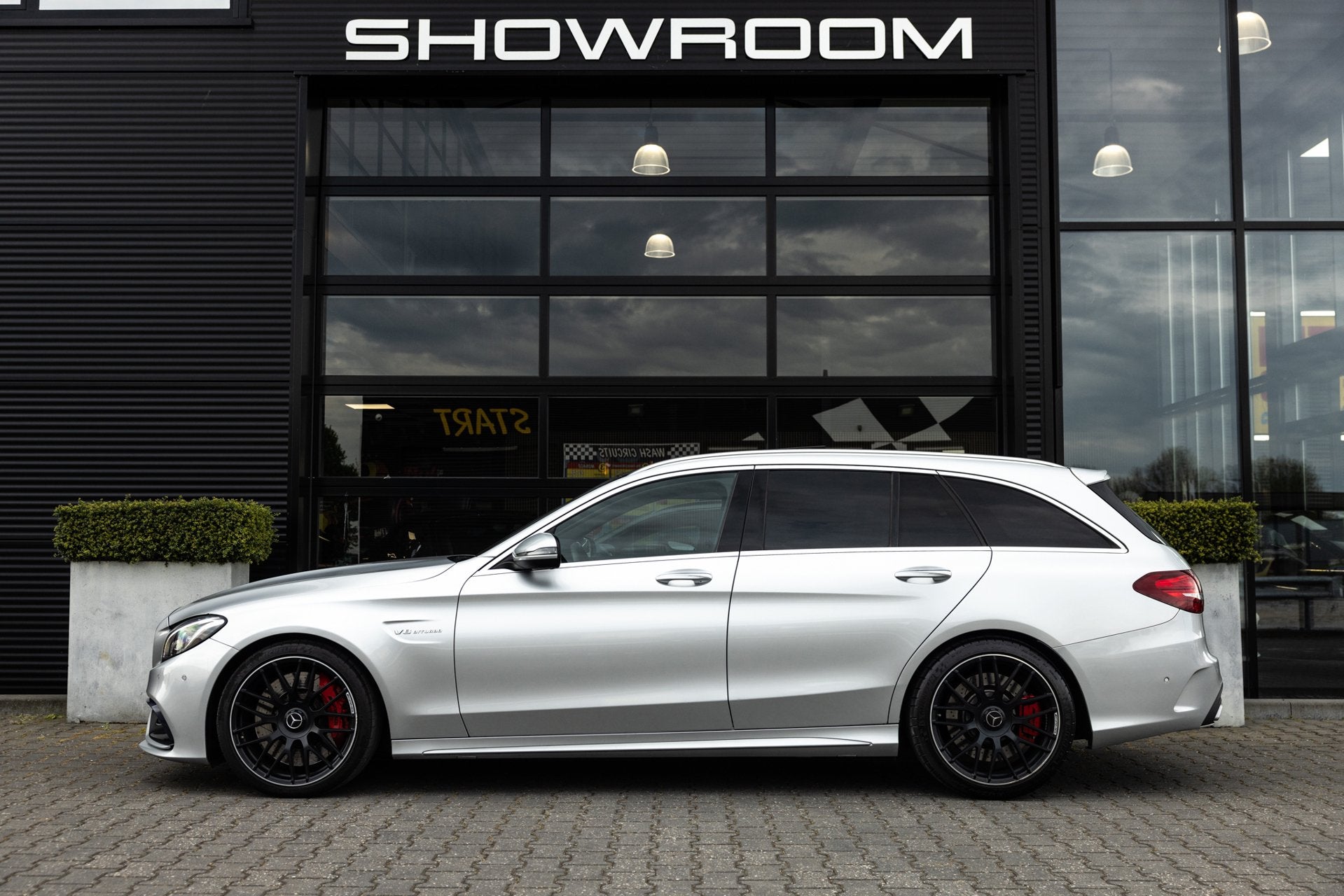 Mercedes-Benz C-klasse Estate AMG 63 S, 510 PK, Pano, Burmes, Auto's, Automaat, Dealer onderhouden, Achterwielaandrijving, Gebruikt