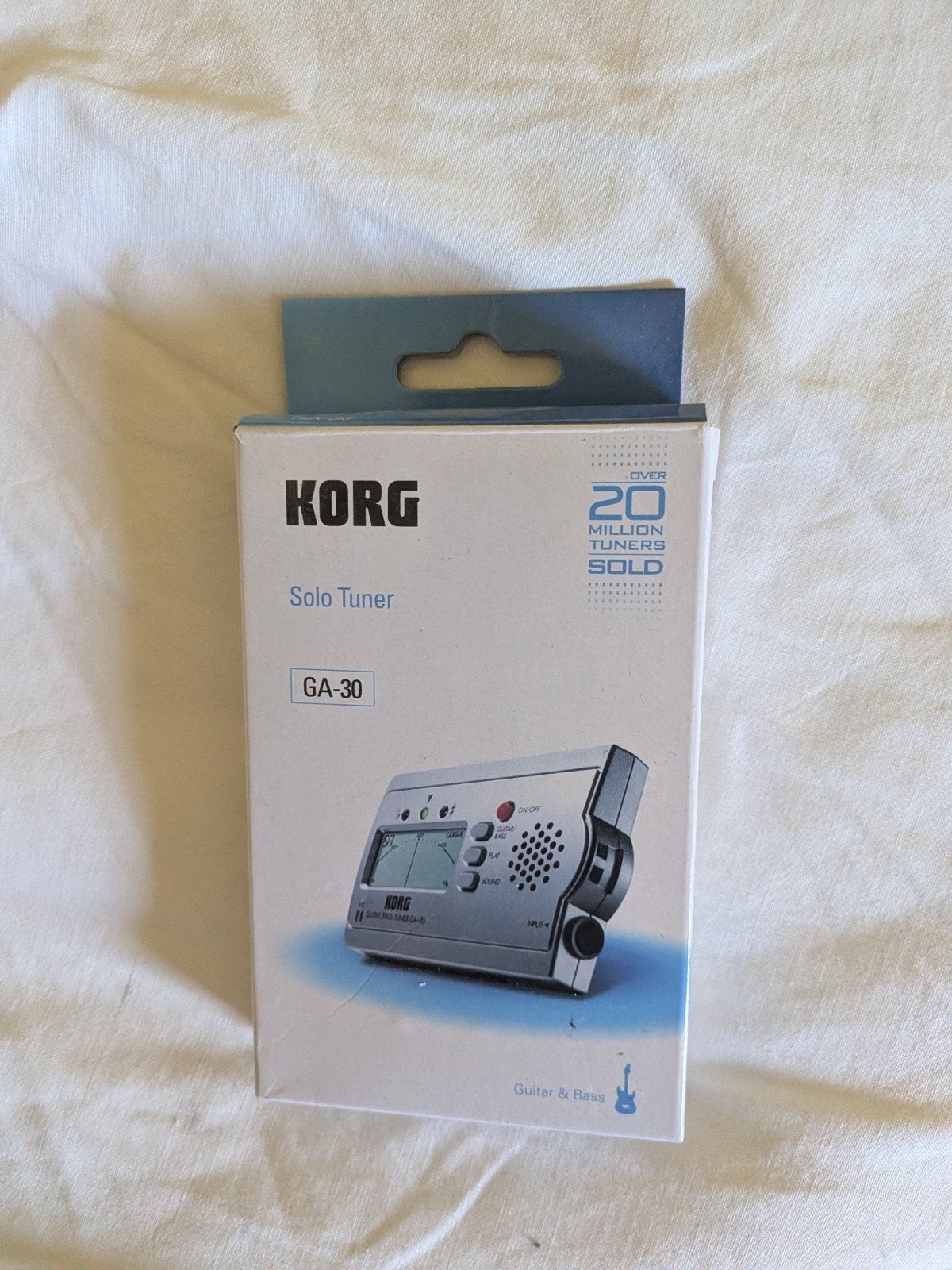 Korg GA-30 Solo Tuner voor Gitaar & Bas, Ophalen of Verzenden, Nieuw, Akoestische gitaar