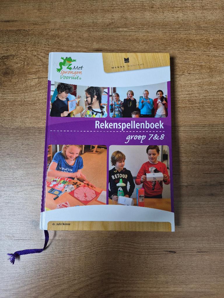 Met Sprongen Vooruit boek groep 7-8, Verzenden, Beta, Zo goed als nieuw, HBO