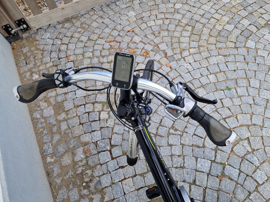 Elektrische fiets, heren fiets, middenmotor,, Zo goed als nieuw, 51 tot 55 cm, 50 km per accu of meer, Ophalen