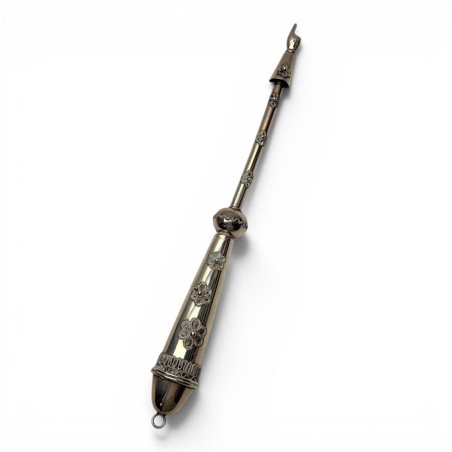 Zilveren thorapointer, Antiek en Kunst, Ophalen of Verzenden, Zilver