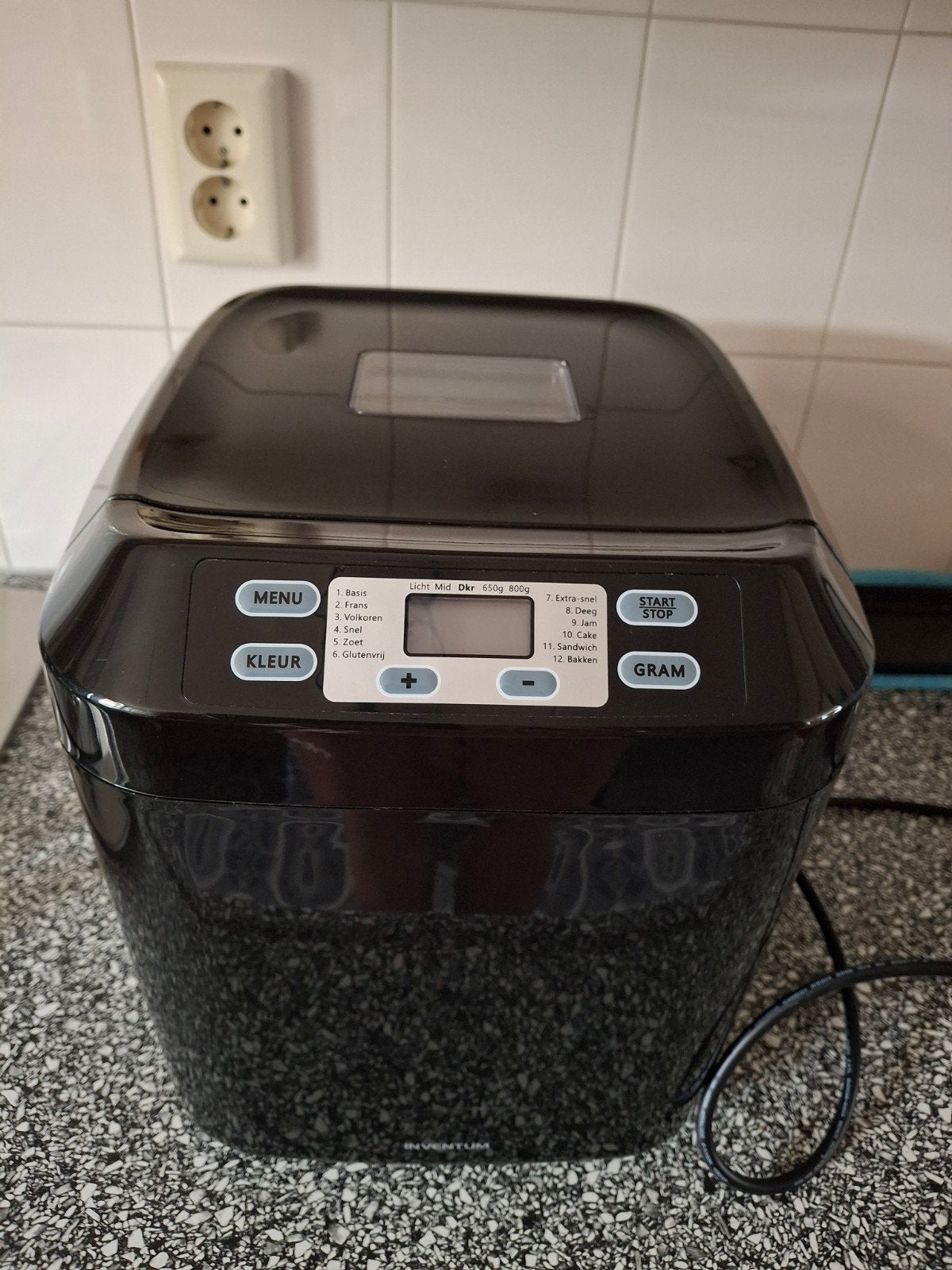Inventum BM55 broodbakmachine, Witgoed en Apparatuur, Broodbakmachines, Ophalen, Gebruikt