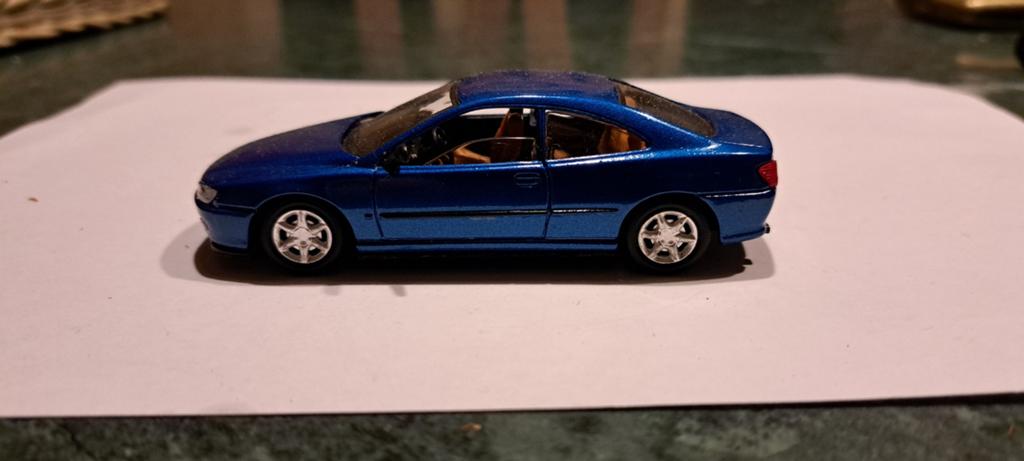 Peugeot 406 coupe 1:43, Ophalen of Verzenden, Auto, Solido