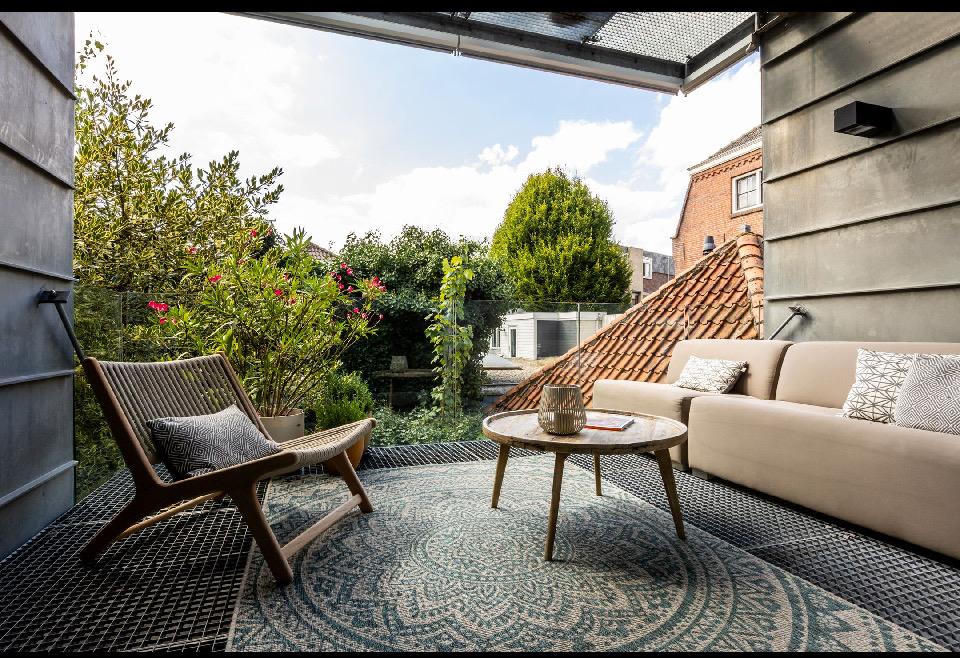 Design bank 2-zits - ideaal voor balkon of terras, Ophalen, 150 tot 200 cm, Tweepersoons, 75 tot 100 cm