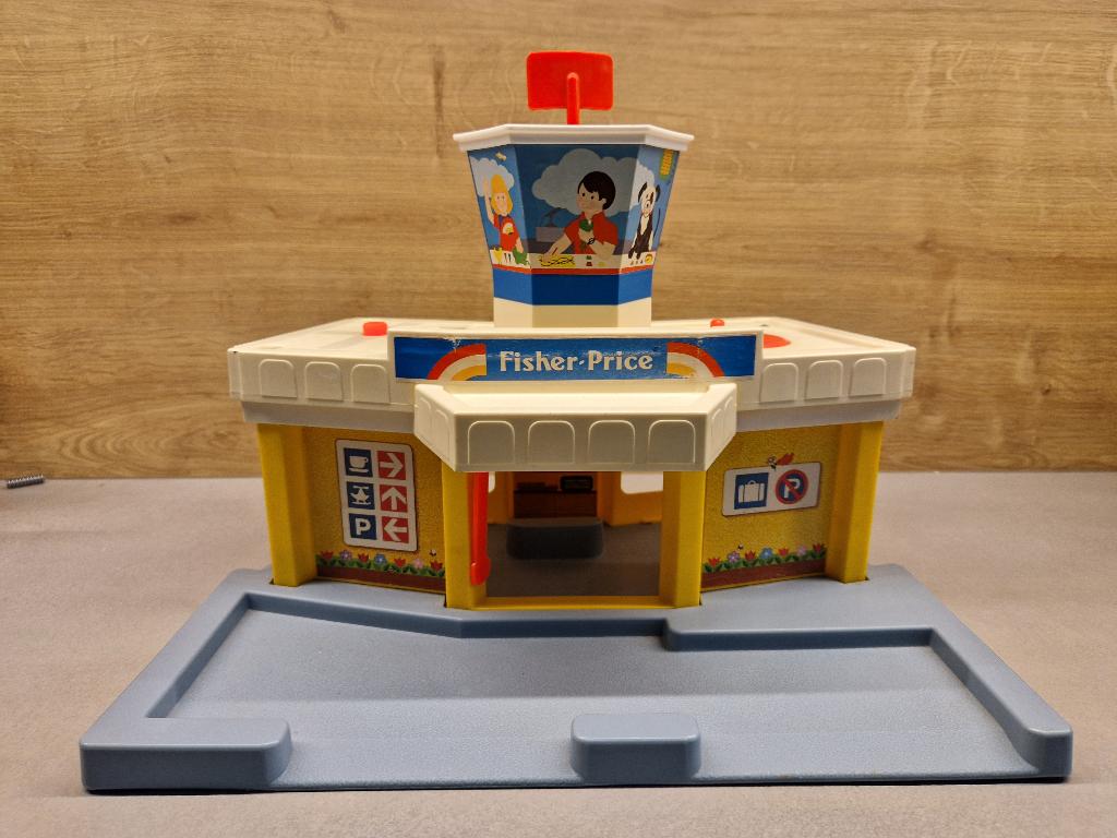 Fisher Price vliegveld vintage, Ophalen of Verzenden, Gebruikt, Overige typen