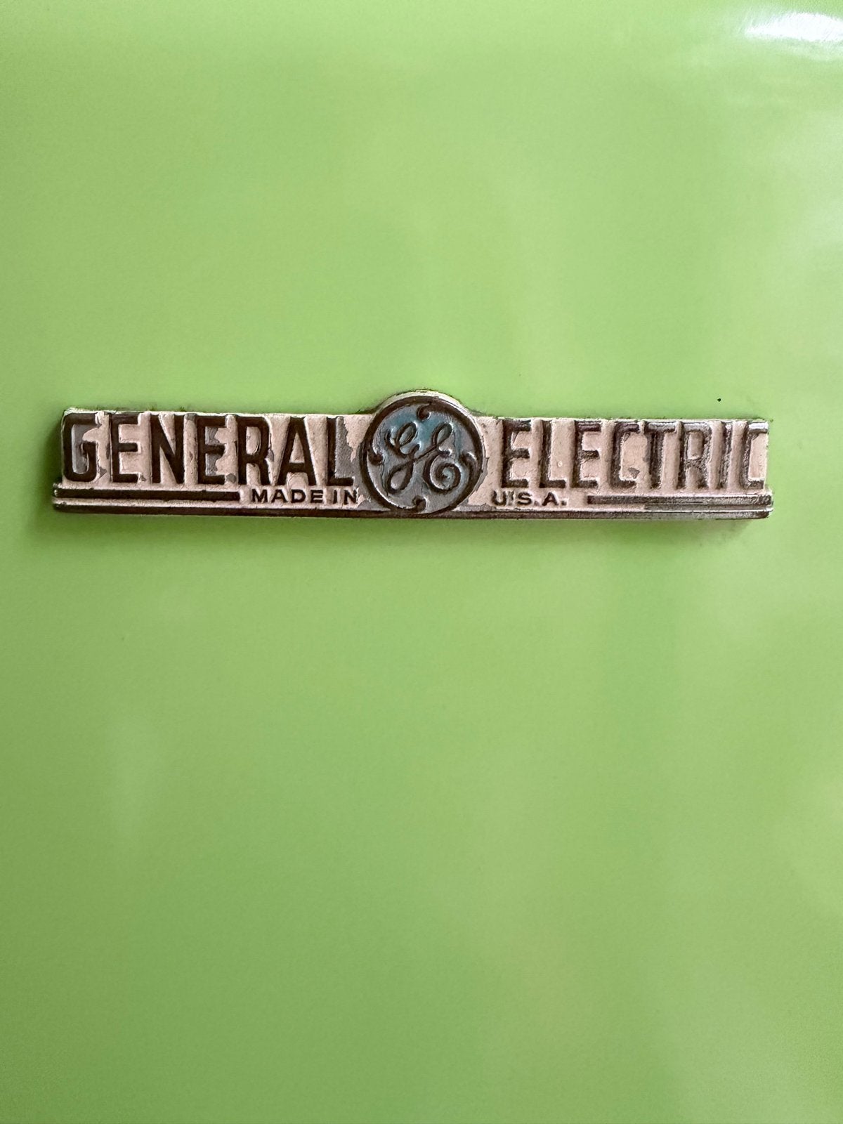 1936 GENERAL ELECTRIC USA MADE - ART DECO FRIDGE, Gebruikt, 60 cm of meer, 100 tot 150 liter, Ophalen of Verzenden