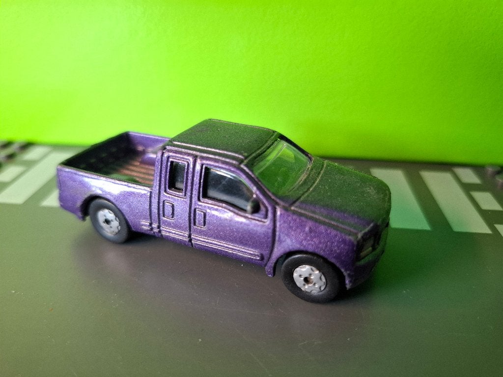 Onbekend - Ford F-150 Pickup [paars] 1/64 2, Ophalen of Verzenden, Gebruikt, Auto