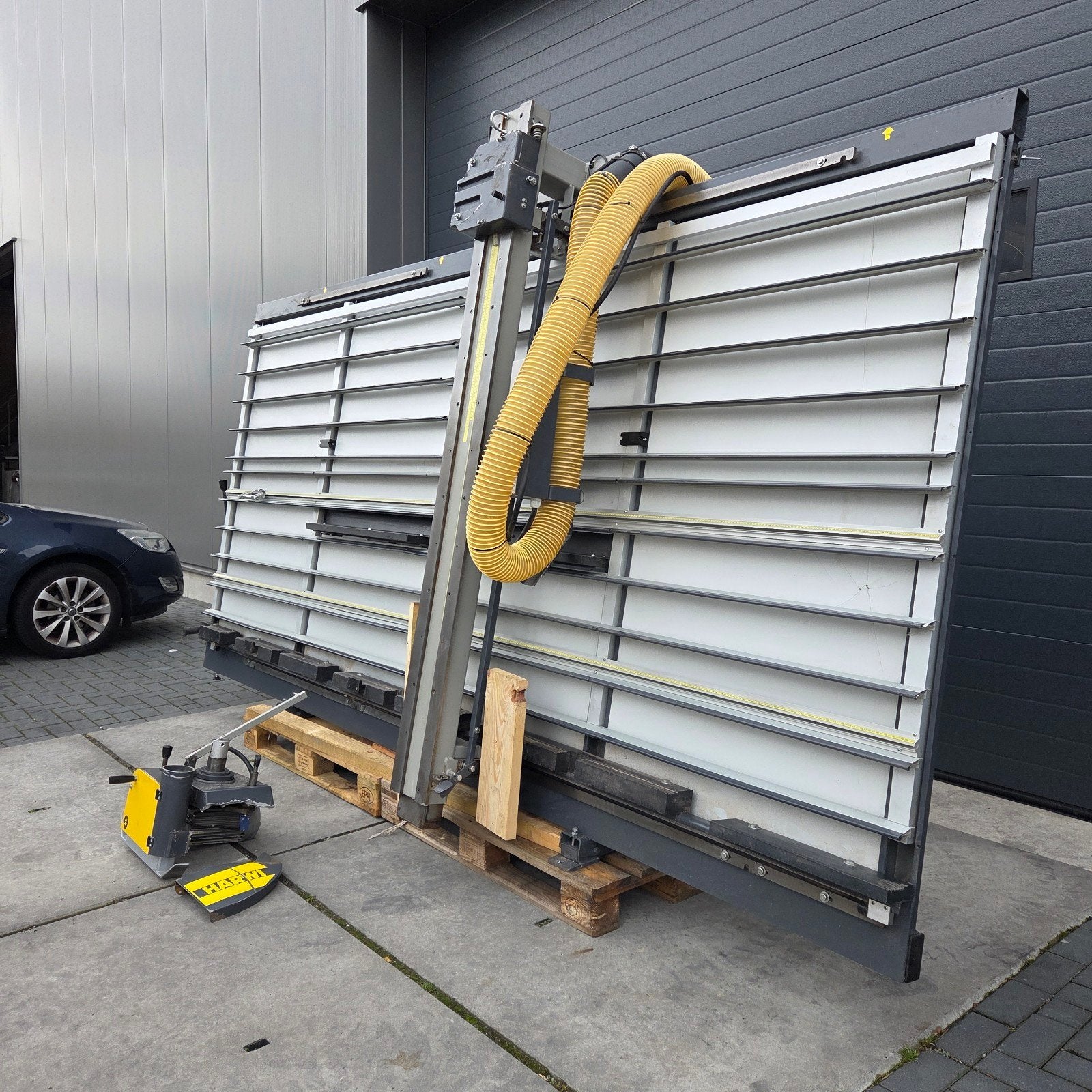 Harwi platenzaag 3300 x 1550mm ** met transport schade, Gebruikt, 70 mm of meer, Ophalen of Verzenden, Harwi striebig elcon holzher altendorf