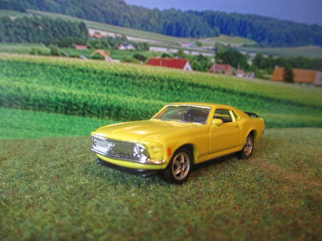 1:64 1970 Ford Mustang Fastback - Welly, Ophalen of Verzenden, Gebruikt, Auto