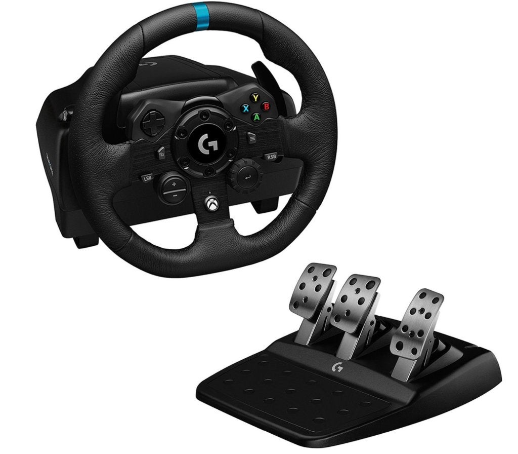 Logitech G923 TRUEFORCE Racestuur & pedalen voor Xbox & PC, Spelcomputers en Games, Spelcomputers | Overige Accessoires, Ophalen