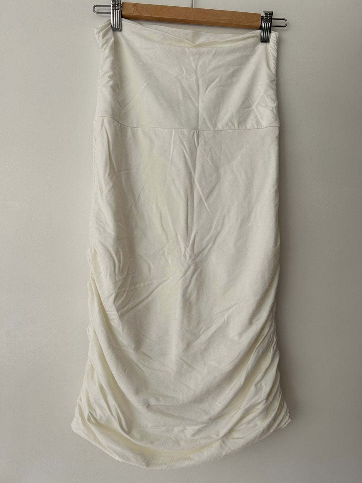 Ballonrok, maat S, crème, Donna Due, Kleding | Dames, Beige, Ophalen of Verzenden, Zo goed als nieuw, Knielengte