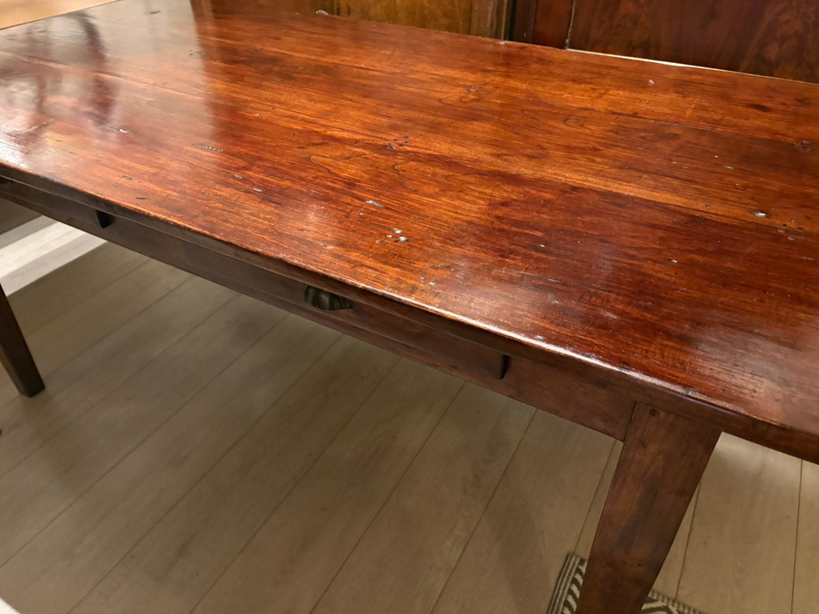 Robuust Eiken Landelijke Eettafel., Ophalen
