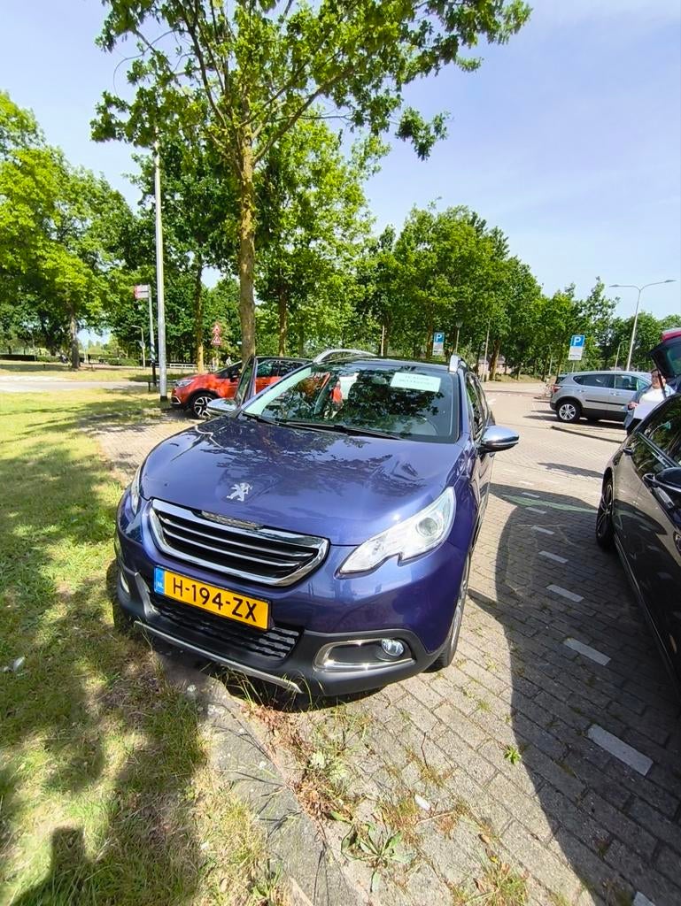 Peugeot 2008 1.6 VTI 88KW/120PK 2015 Blauw €7500., Auto's, Voorwielaandrijving, 4 cilinders, 1270 kg, Blauw