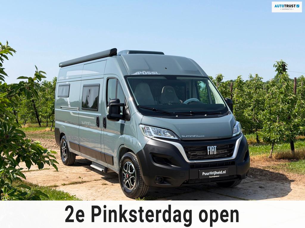 Possl Summit 600 LR Automaat/Solar/Trekhaak/Tv en schotel, Automaat, Buscamper of Camperbus, Pössl, 6 tot 7 meter