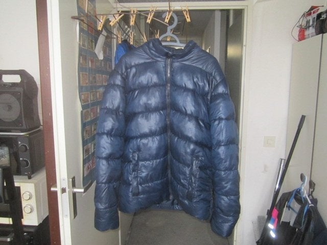 winterjas merk livergy maat L kleur blauw., Ophalen of Verzenden, Gedragen, Maat 42/44 (L), Blauw