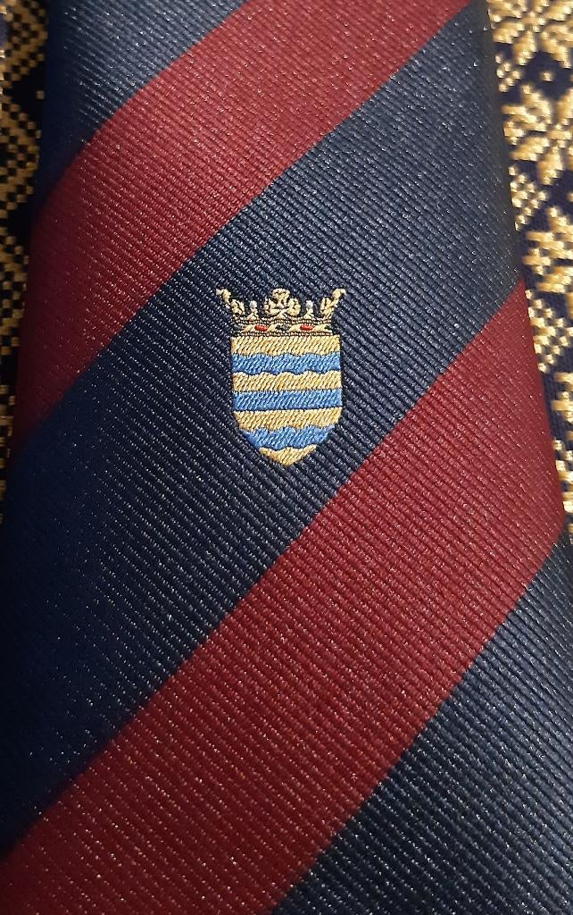 Graafstroom Gemeente Provincie Zuid-Holland stropdas, Ophalen of Verzenden, Nieuw, Gebruiksvoorwerp