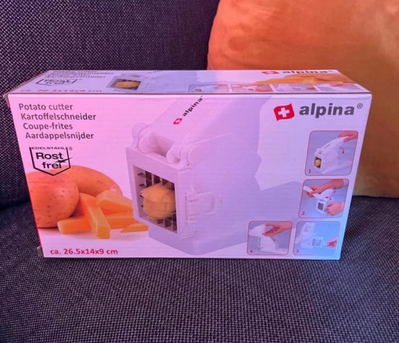 Nieuwe Alpina Aardappelsnijder, Ophalen, Nieuw, Metaal, Snijmachine