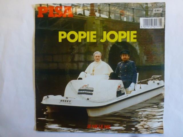 Pisa.  Popie Jopie. / Je ne le me., Gebruikt, 7 inch, Single, Ophalen of Verzenden