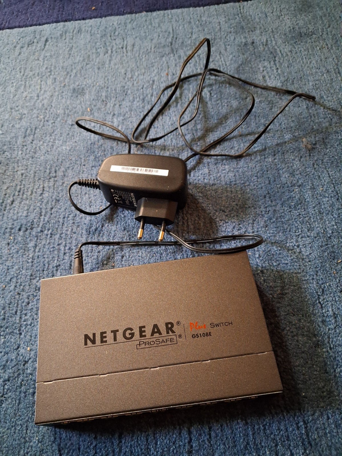 NETGEAR GS108E prosafe plus switch 8 port, Computers en Software, Netwerk switches, Ophalen, Gebruikt
