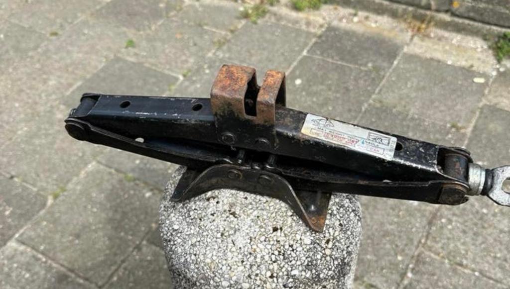 Schaarkrik - Max. 700kg - Gebruikt, Ophalen of Verzenden, Gebruikt, Manueel, Schaarkrik