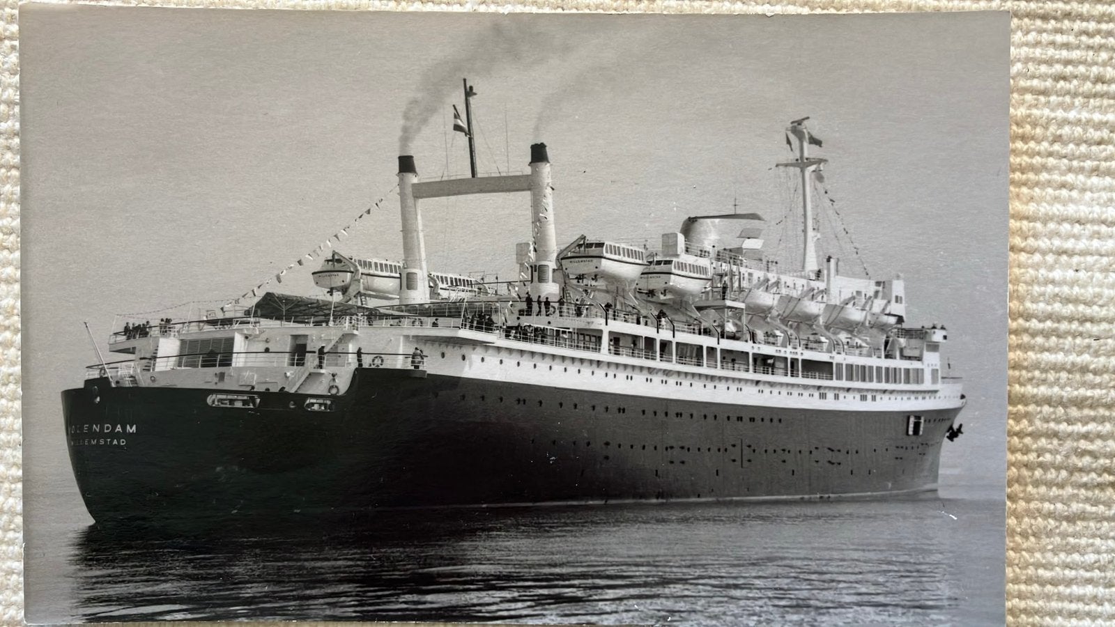 HAL  VOLENDAM (1958)  Willemstad  '73/'75 & '78/'84, Verzamelen, Ophalen of Verzenden, Zo goed als nieuw, Kaart, Foto of Prent