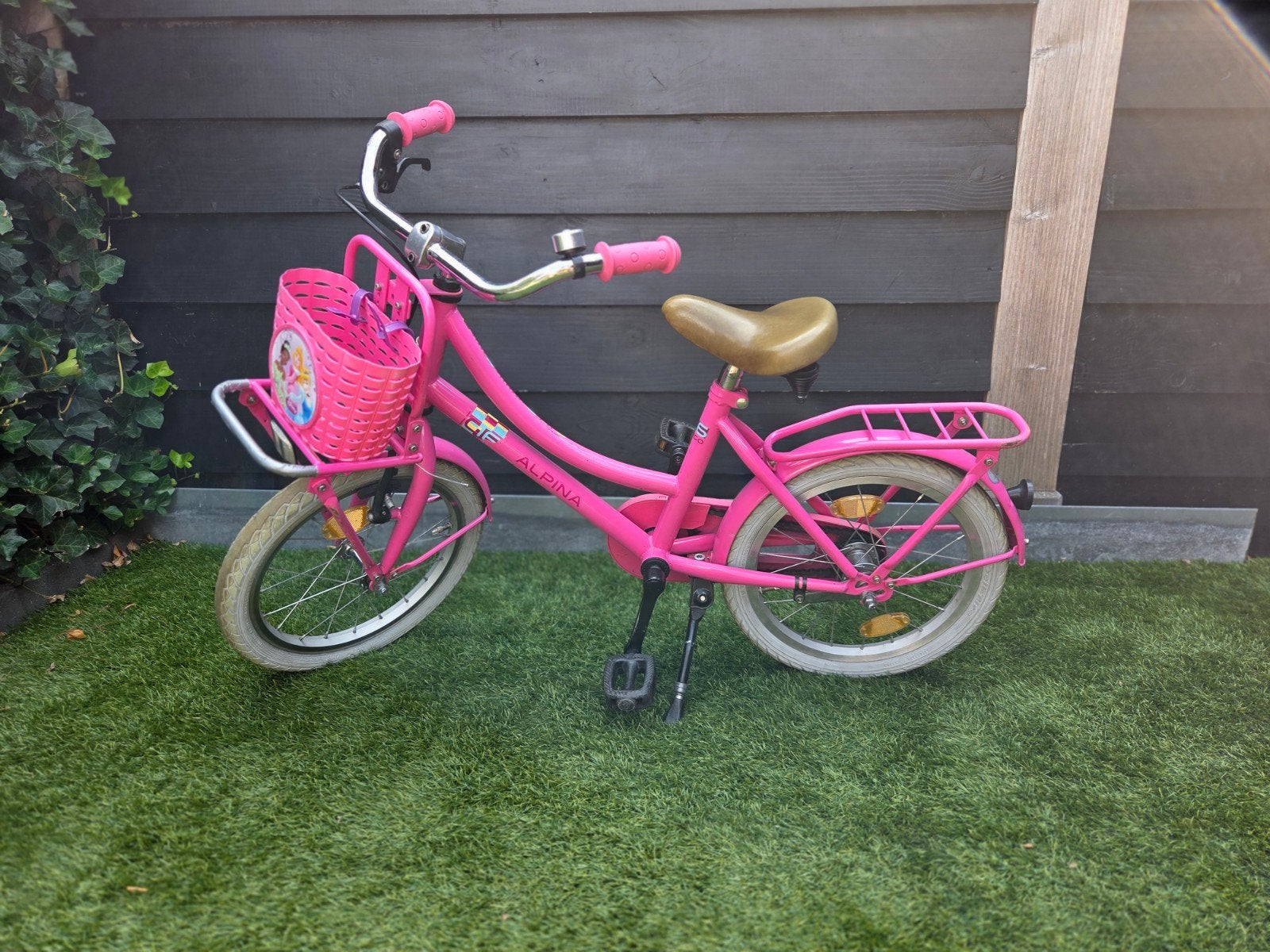 Alpina kinderfiets 16 inch, Ophalen, Terugtraprem, Alpina, 16 tot 20 inch