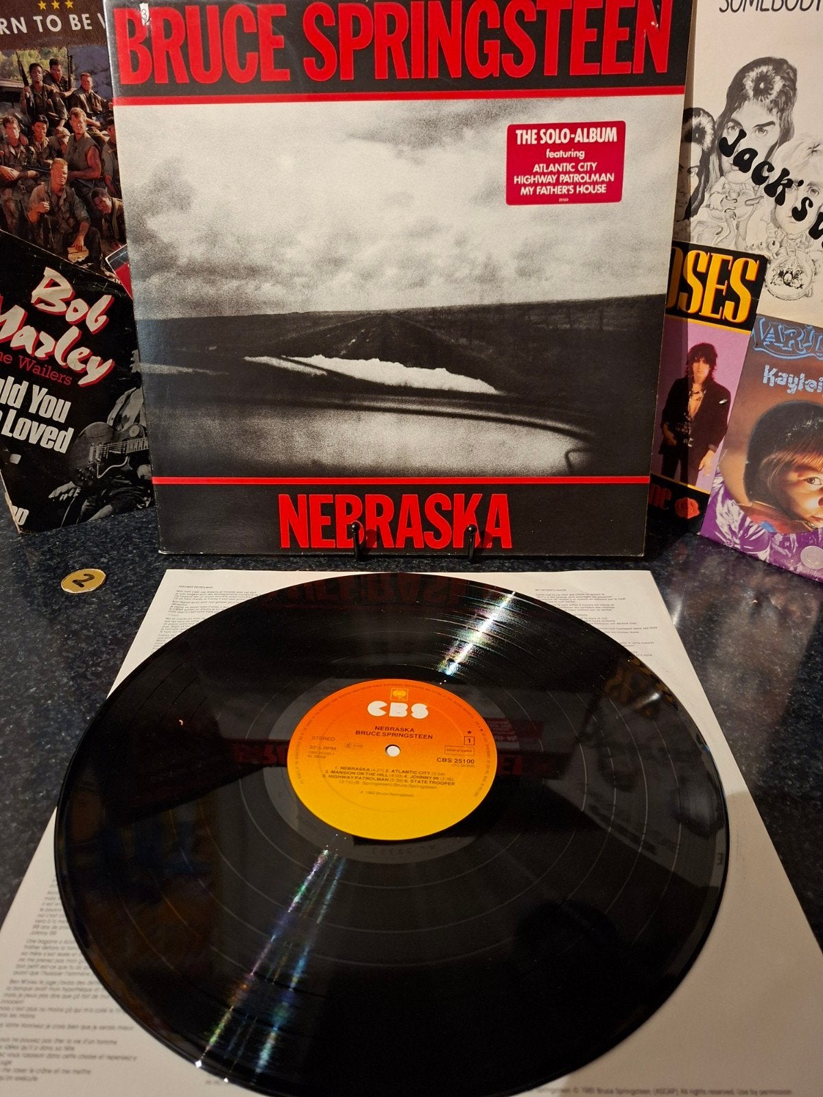 Bruce Springsteen - Nebraska LP    1982, Cd's en Dvd's, LP, Overige formaten, Ophalen of Verzenden, Zo goed als nieuw