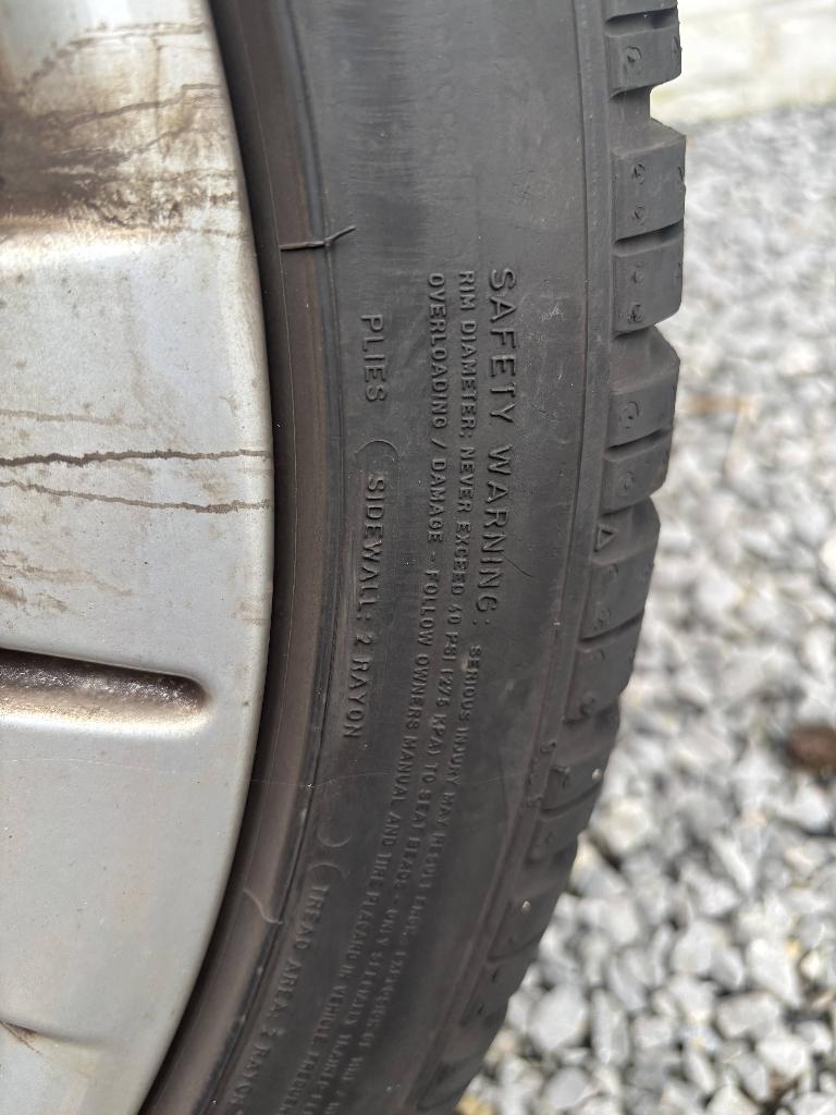 winterbanden met velgen Lexus SC 430, Ophalen, Gebruikt