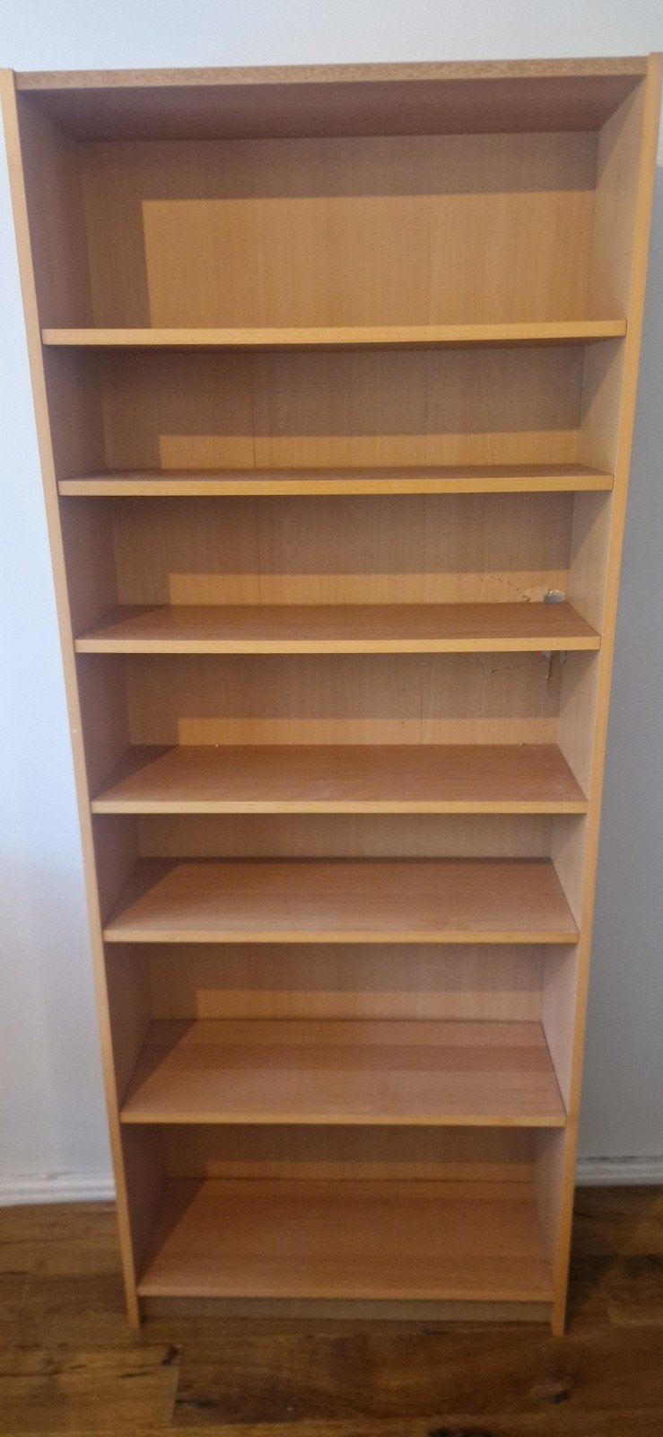 Houten Boekenkast met 7 Planken - Gebruikt