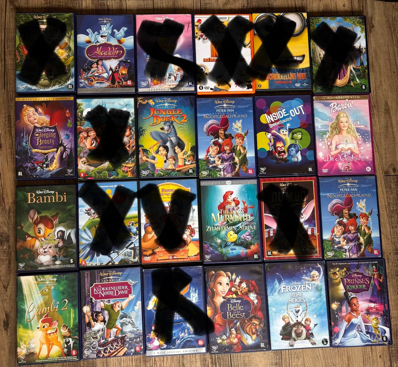Disney DVD's 14 x, Cd's en Dvd's, Alle leeftijden, Ophalen of Verzenden, Zo goed als nieuw, Amerikaans