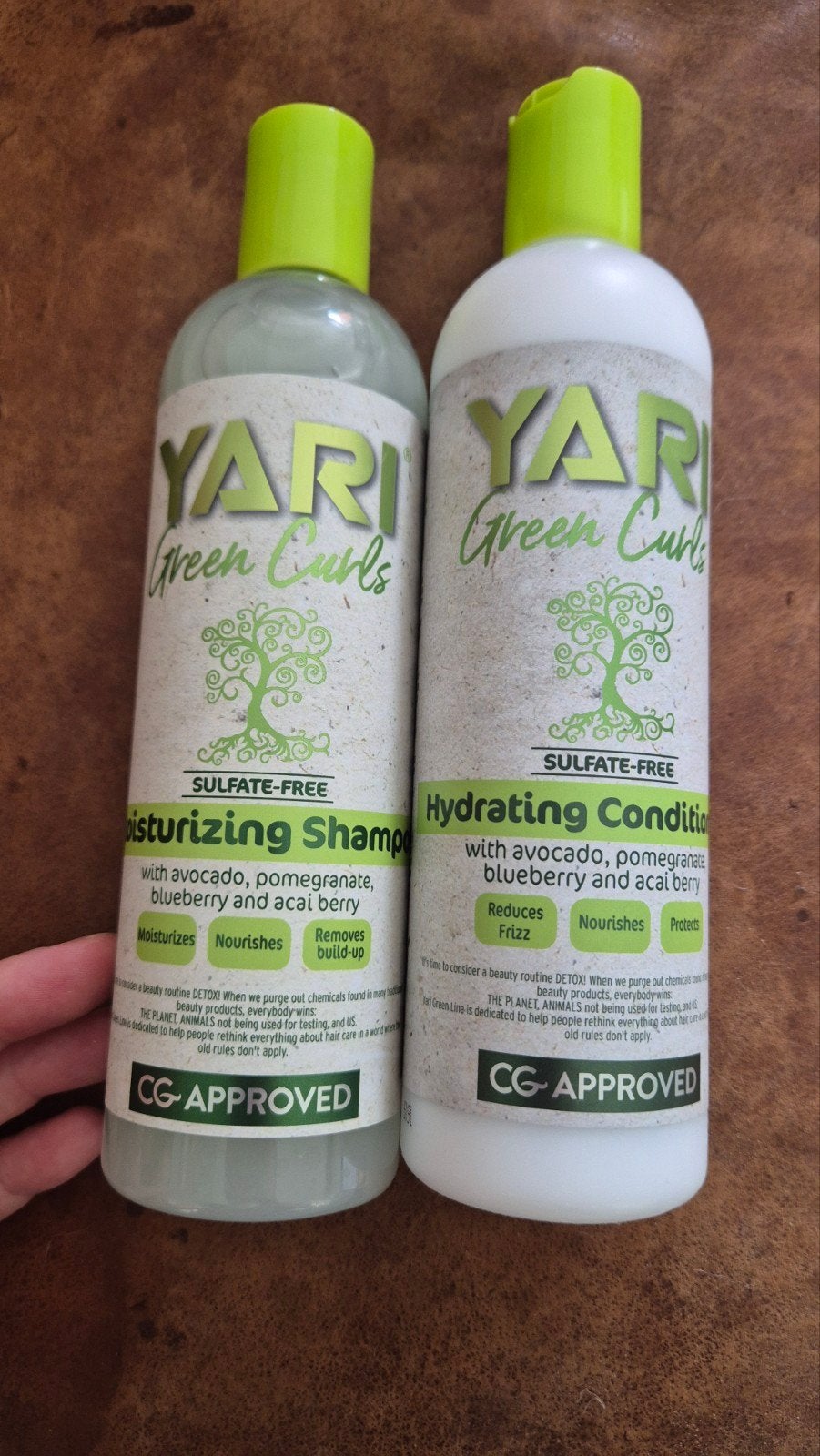 yari green gurls shampoo en conditioner, Ophalen of Verzenden, Nieuw, Shampoo of Conditioner