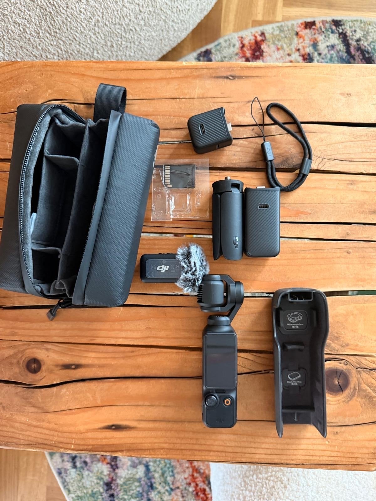 DJI Osmo pocket 3, creator Combo - Zo goed als nieuw, Overige merken, Overige soorten, Zo goed als nieuw, Externe microfoon