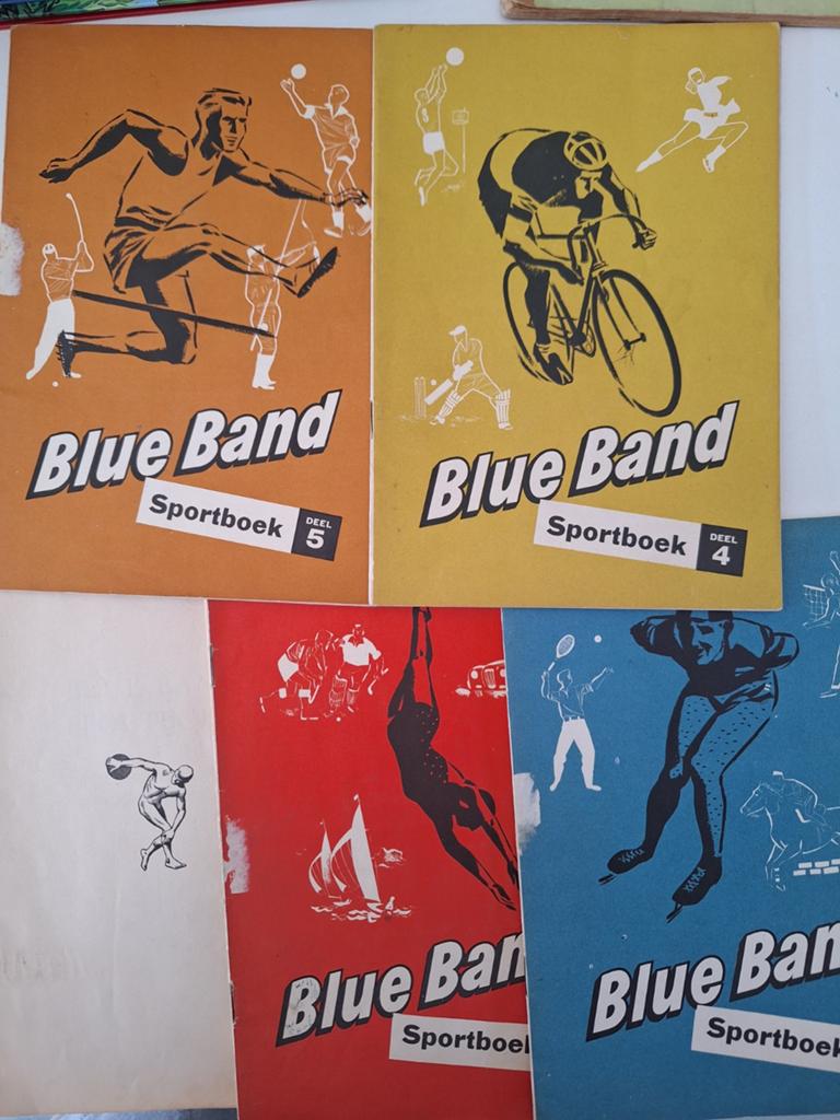 Blue Band Sportboeken - Vintage Sportgeschiedenis, Ophalen of Verzenden, Gelezen, Onbekend, Balsport