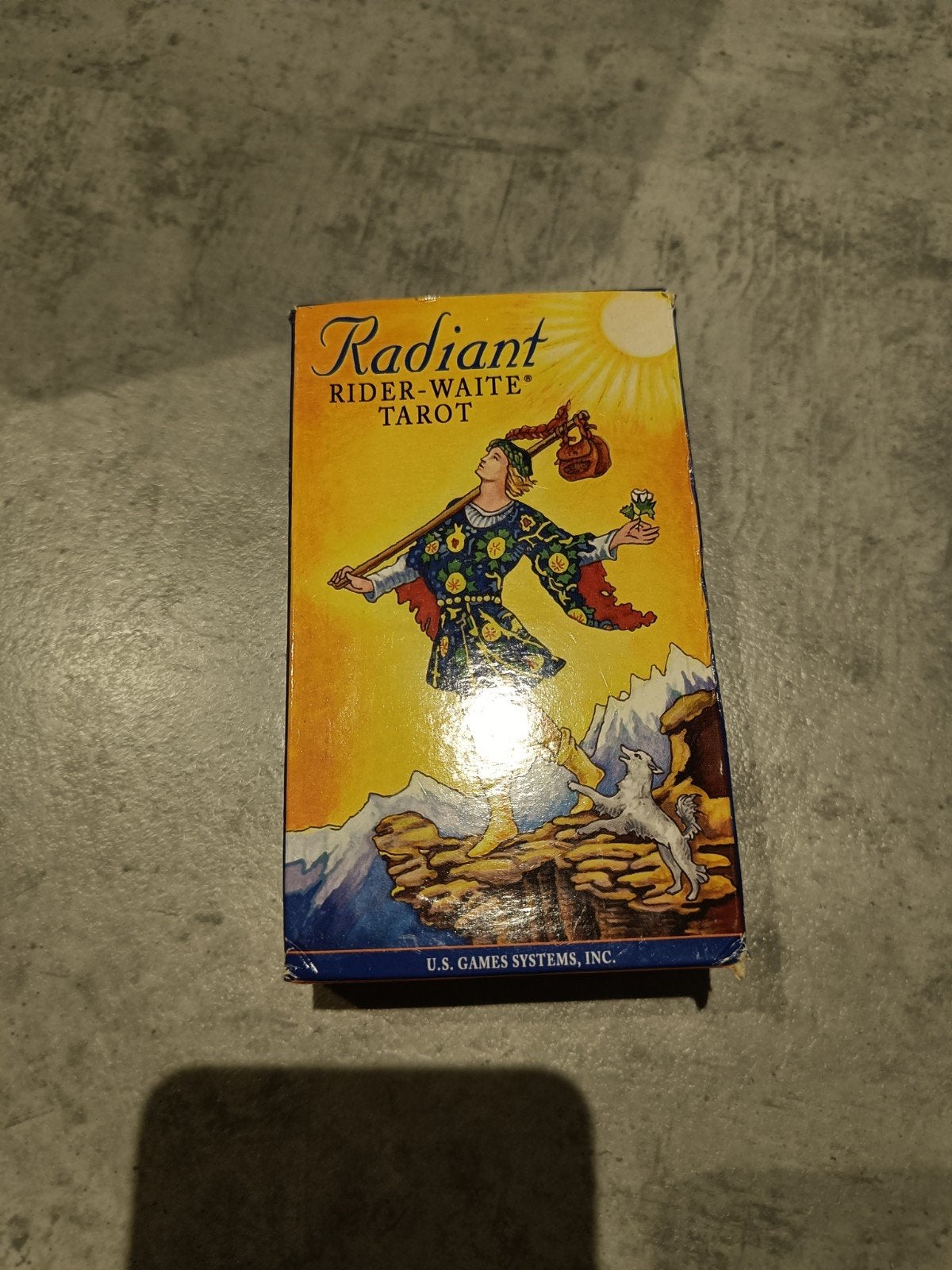 Radiant Rider-Waite Tarot Deck met instructies, Tarot of Kaarten leggen, Arthur Edward Waite, Ophalen of Verzenden, Zo goed als nieuw