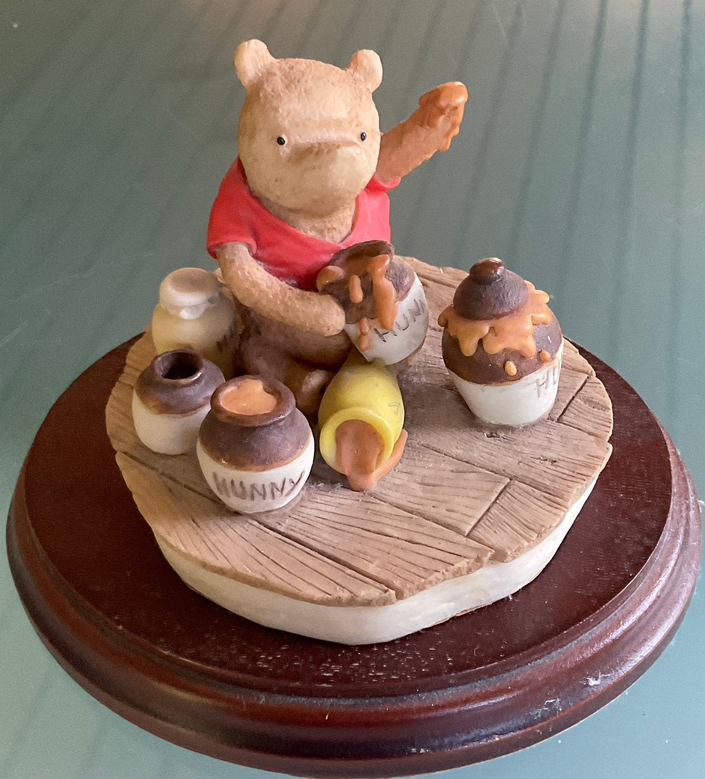 Disney Winnie de Poeh; Poeh met potten honing, Ophalen, Zo goed als nieuw, Stoffen beer, Overige merken