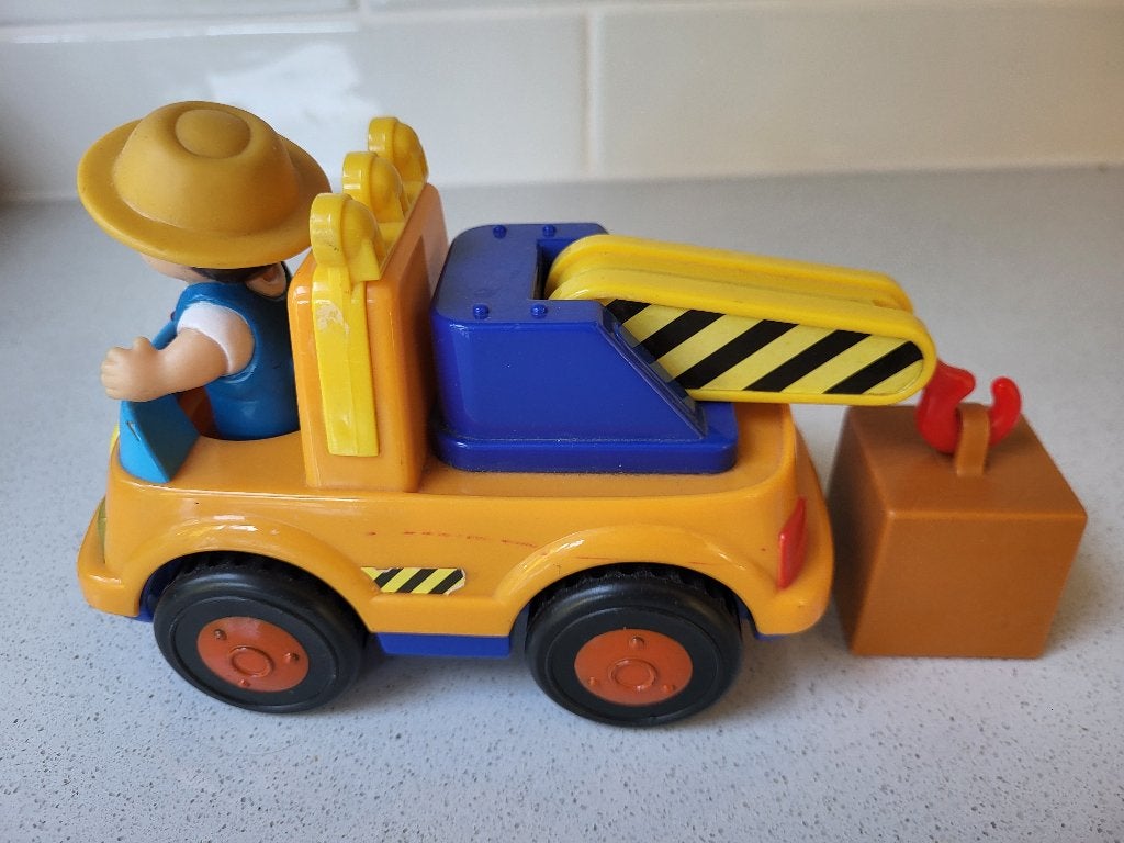 Takelwagen Little People - Met licht en geluid - Goede staat, Ophalen of Verzenden, Gebruikt, Auto of Voertuig, Met licht