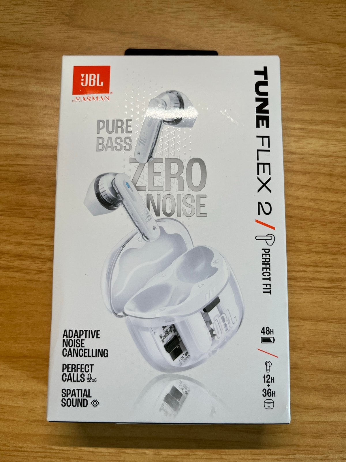 JBL Tune Flex 2 TWS oordopjes - Wit - nieuw