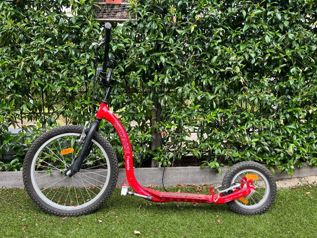 Rode Kickbike Freeride step Junior, Ophalen, Gebruikt, Kickbike, Kickbike Freeride