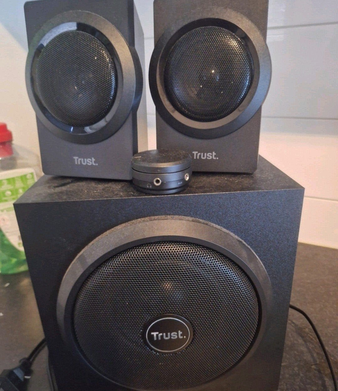 speaker set, Ophalen