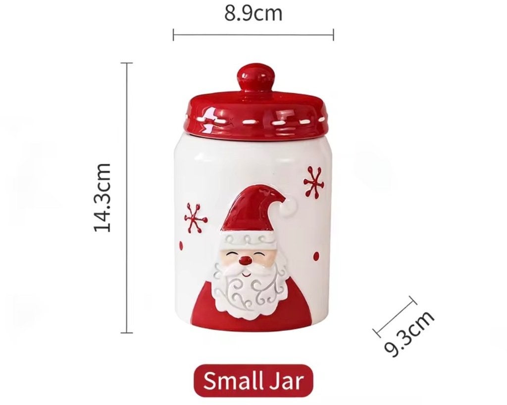 Kerst-kleine afsluitbare pot, Antiek en Kunst, Ophalen of Verzenden