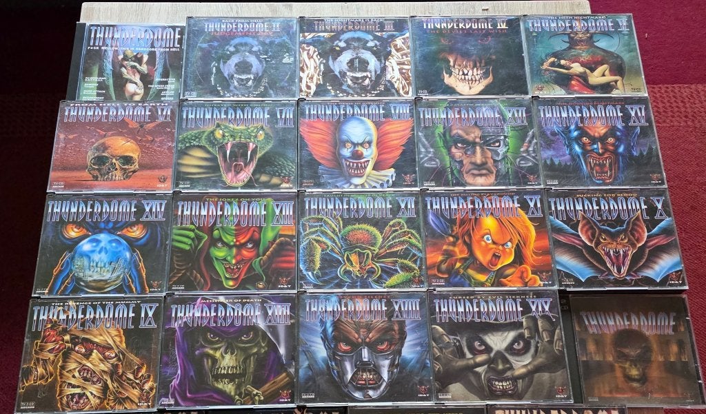 Thunderdome collection 20 albums 1 to 20, Hardcore, Eerste persing, Verzenden, Zo goed als nieuw