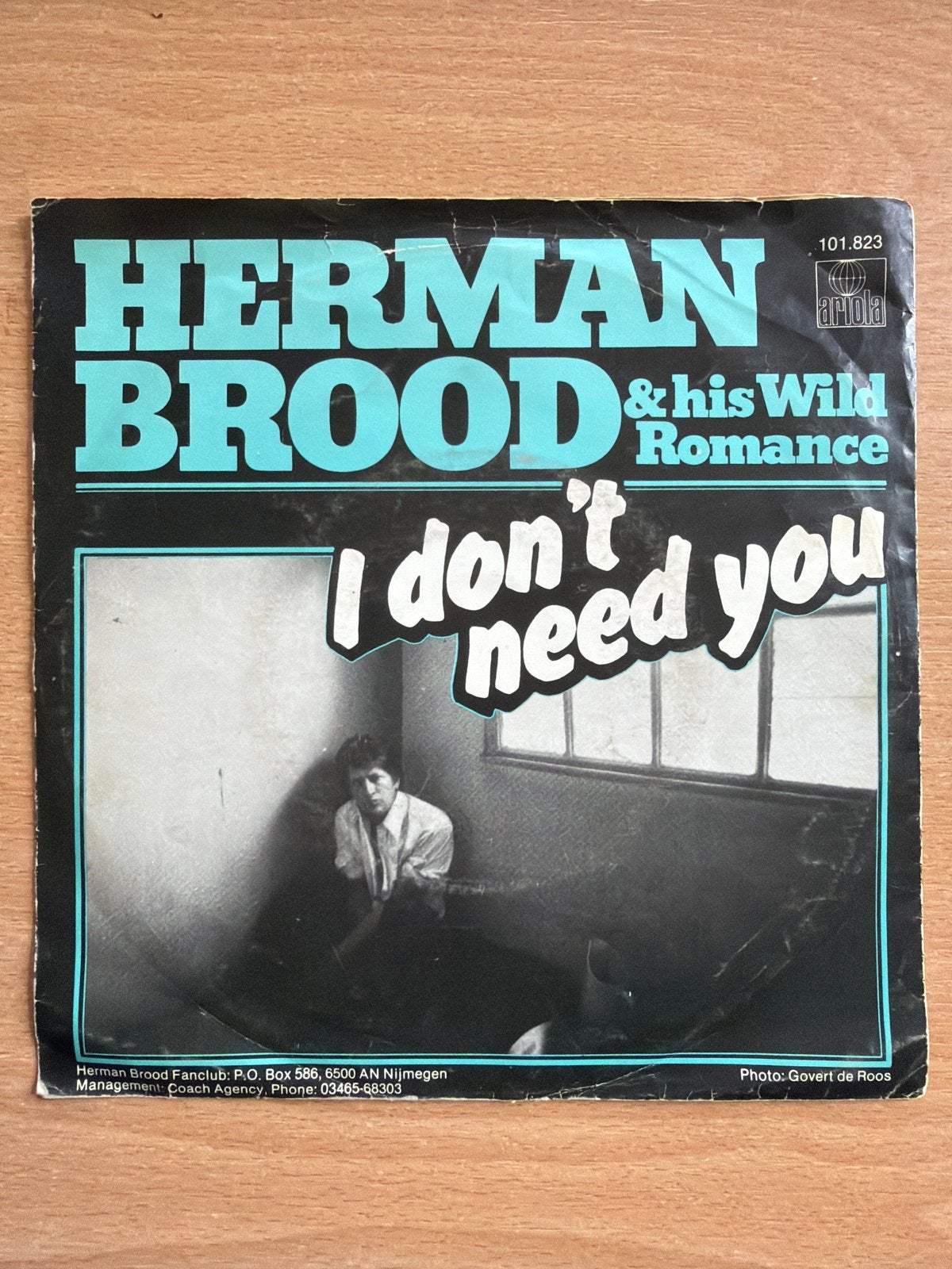Herman Brood & His Wild Romance - I Don't Need You Single, Gebruikt, 7 inch, Ophalen of Verzenden, Rock en Metal