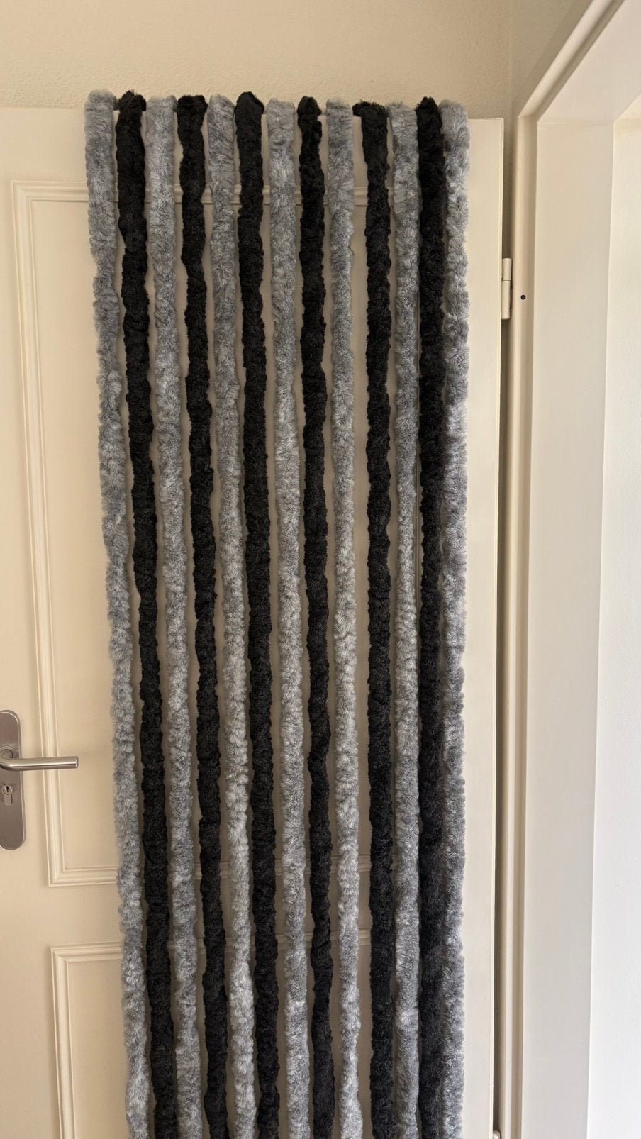 Vliegengordijn voor Caravan (chemille) 56cm, Ophalen, Nieuw, Grijs, 56 cm