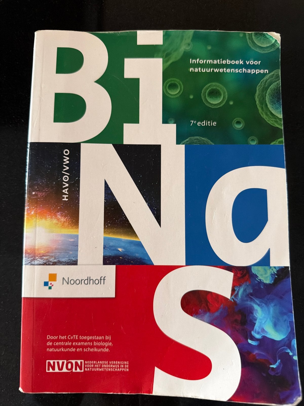BiNaS 7e editie HAVO/VWO - Informatieboek natuurwetenschappe, Ophalen of Verzenden, Gelezen, HAVO, Biologie
