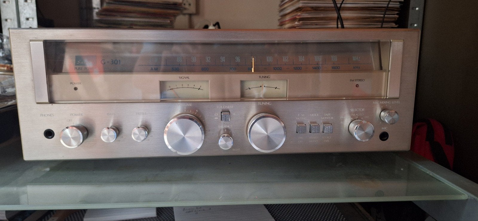 Sansui G-301, 3000, 3500 Power Stereo Receiver 70's vintage, Ophalen of Verzenden, Stereo, Overige merken