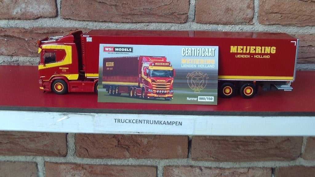 WSI  Scania  R  Normal  van  Meijering  Transport., Ophalen of Verzenden, Nieuw, Bus of Vrachtwagen, Wsi