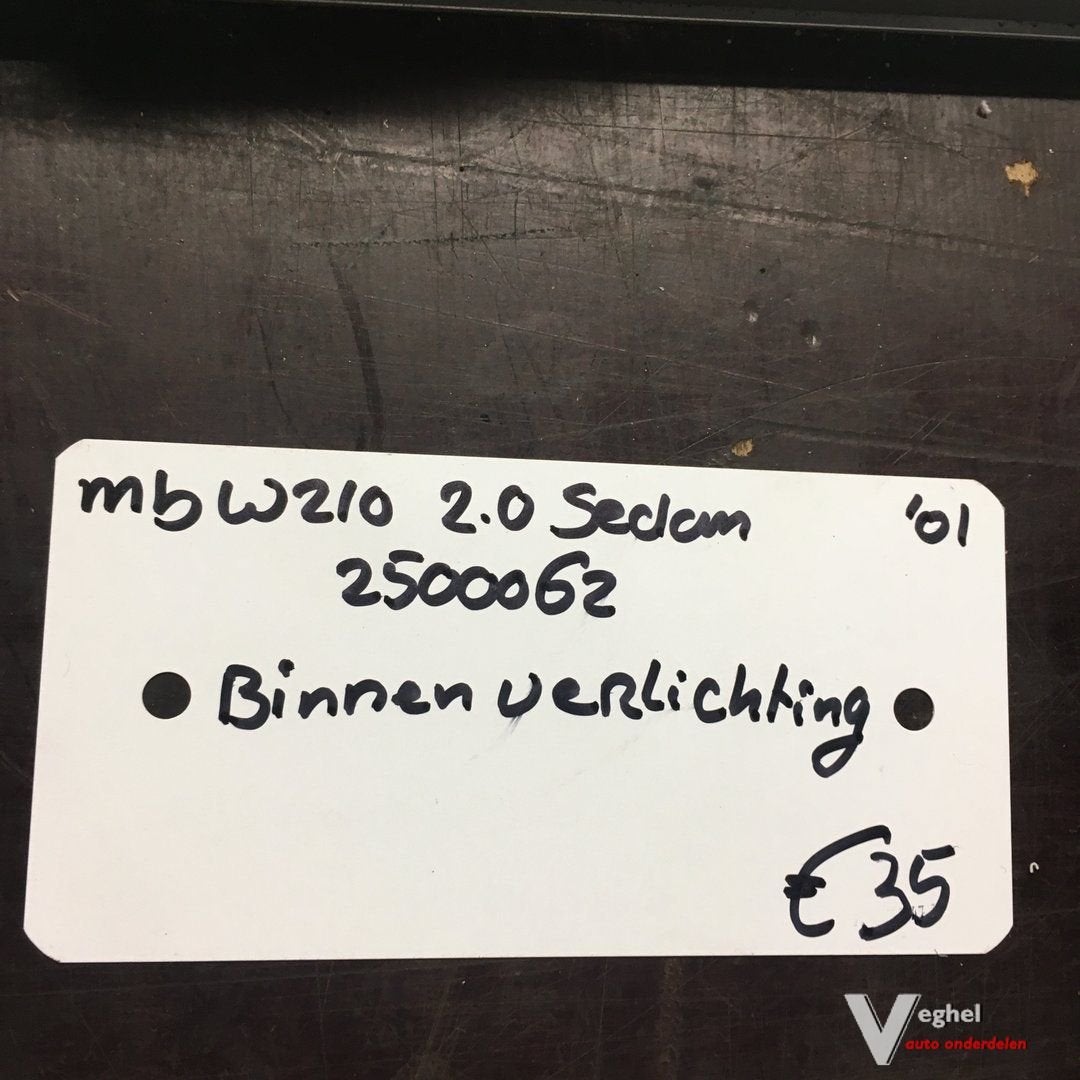 Mercedes W210 2001  sedan   2500062   Binnenverlichting, Auto-onderdelen, Dashboard en Schakelaars, Gebruikt, -, -, Ophalen of Verzenden